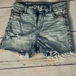 American Eagle Outfitters Women's Distressed Denim Shorts